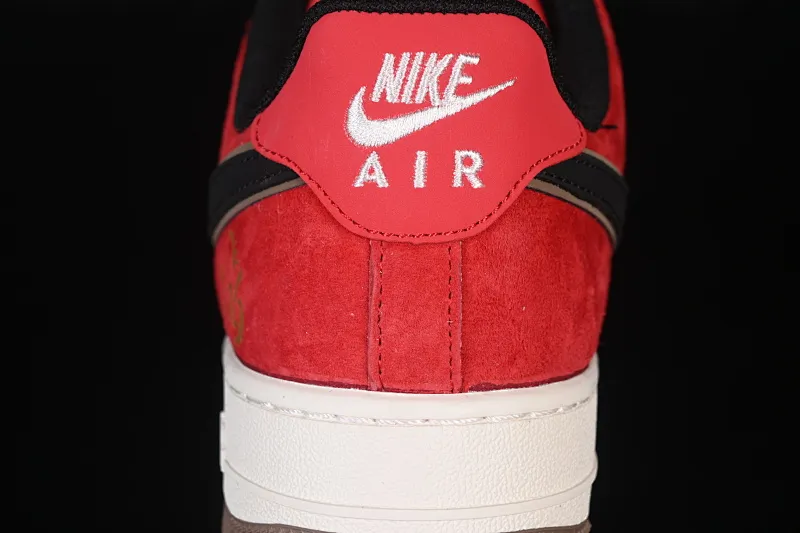 All Categories Nk Air Force 1 Air Force Series Nk Air Force 1 Low Air Force Low Nike Air Force 1'07 Low Year of the Horse New Year White Red Gold Splashed Ink Air Force One Low Casual Shoes JP2026-157